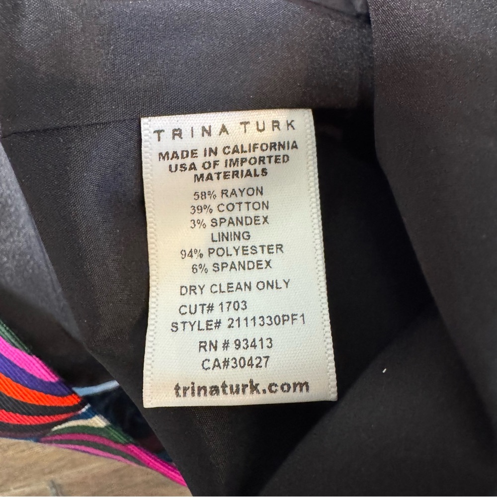 Trina Turk Zip-Front Midi Sheath Dress - Picture 15 of 16